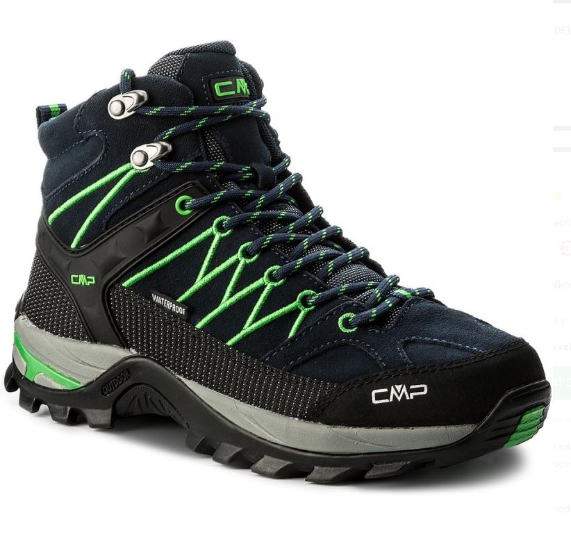 CMP obuv Rigel Mid Trekking Shoe Wp bue/gecko Velikost: 41