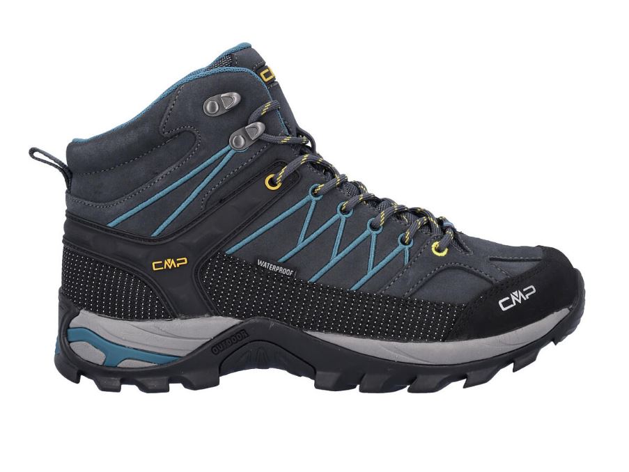 CMP obuv Rigel Mid Trekking Shoe Wp anthracite/deep lake Velikost: 41