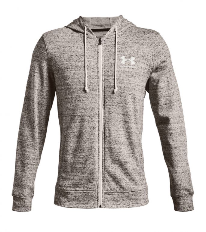 Under Armour mikina Rival Terry Lc Fz grey Velikost: MD