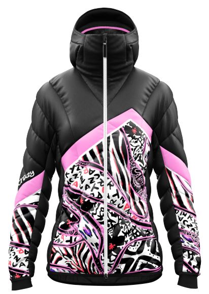 Crazy Idea bunda Jkt Electra zebra mix Velikost: M