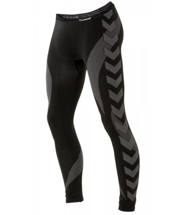 Hummel nohavice Base Layer black grey Velikost: 10-12