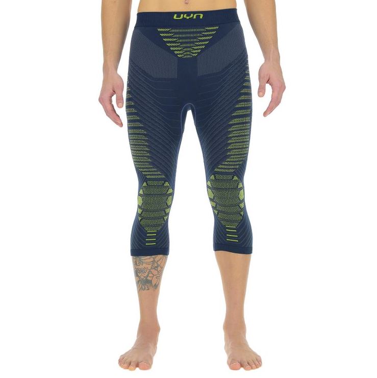 Uyn nohavice Man Resilyon Uw Pants Medium dark blue/yellow Velikost: S-M