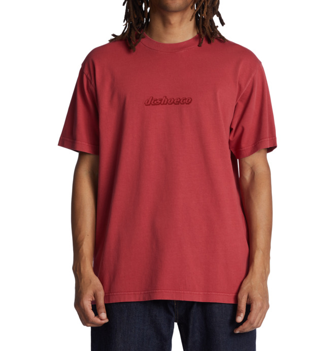 DC tričko Digi Tones Hss Earth red enzyme wash Velikost: S