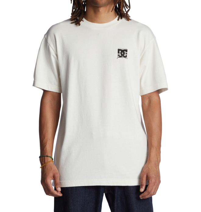 DC tričko All Trades Hss lily white garment dye Velikost: XXL