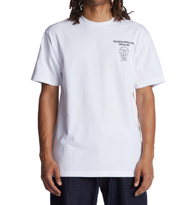 DC tričko Dropping Hits Hss white Velikost: XXL