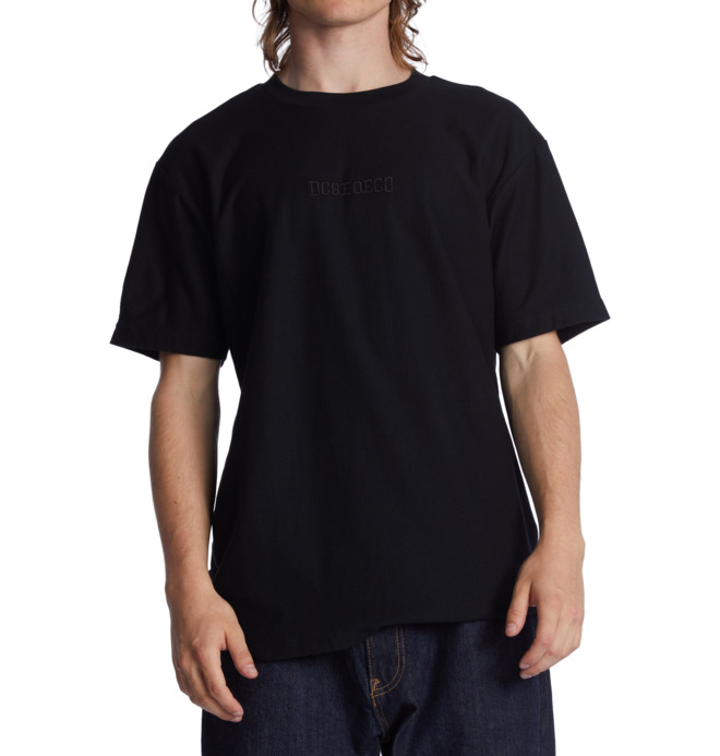 DC tričko Raddled Crew black Velikost: L