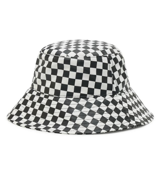 Vans klobúk Wm Level Up Bucket Hat black white Velikost: M-L