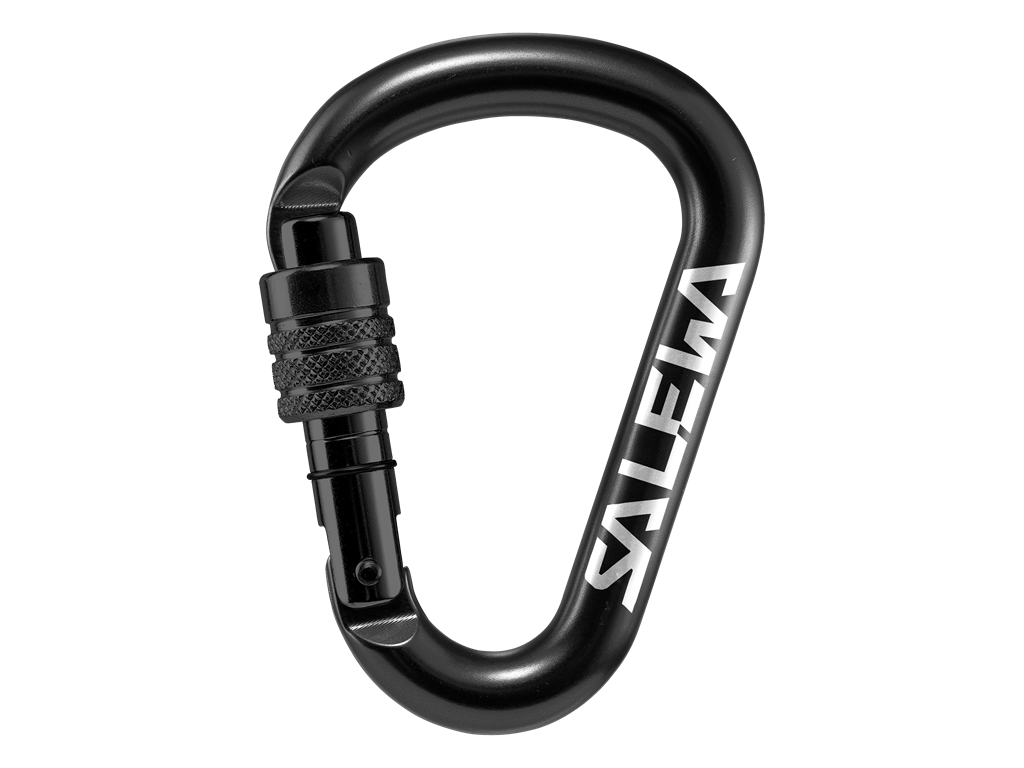 Salewa karabína Hms Screw G2 black Velikost: M