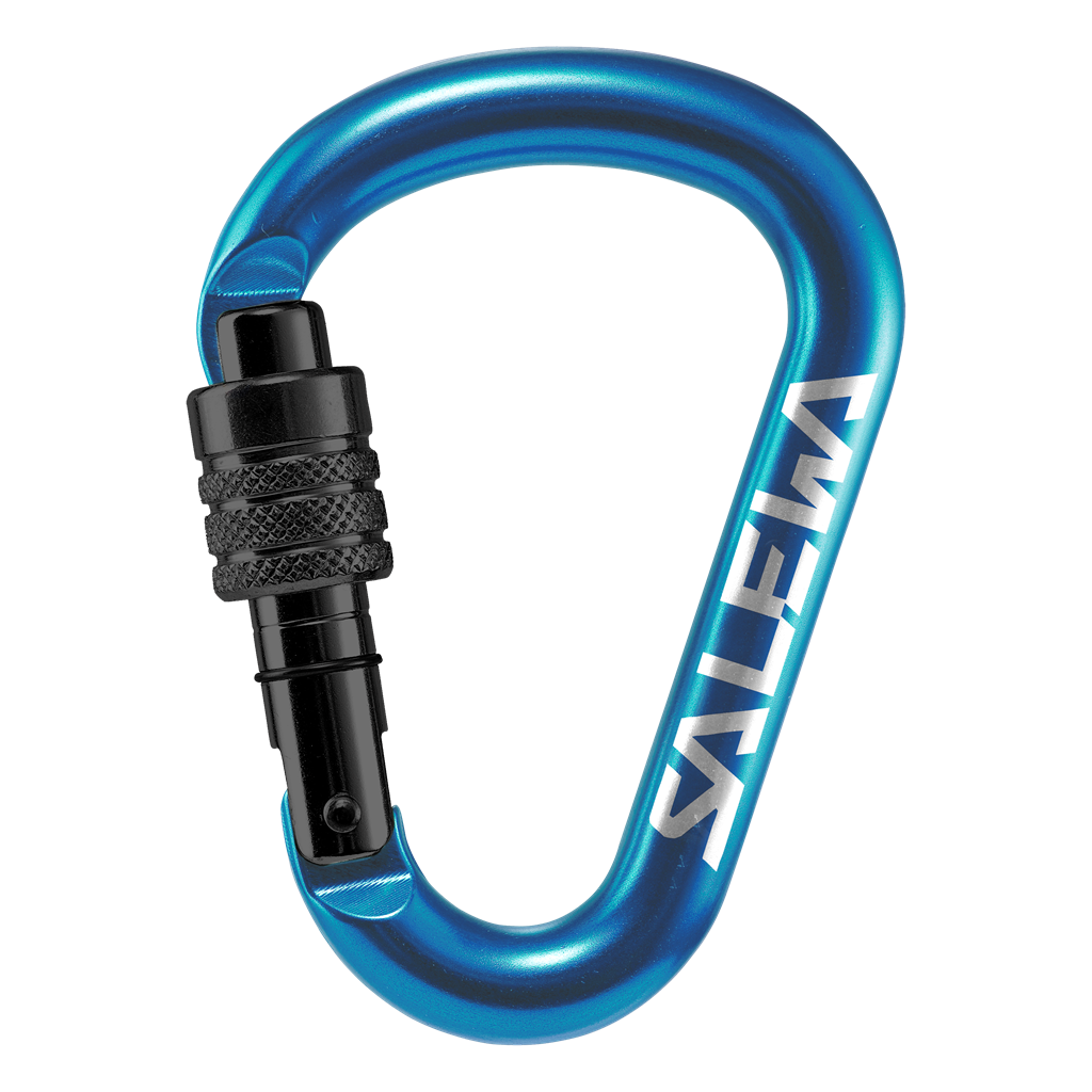 Salewa karabína Hms Screw G2 blue Velikost: M