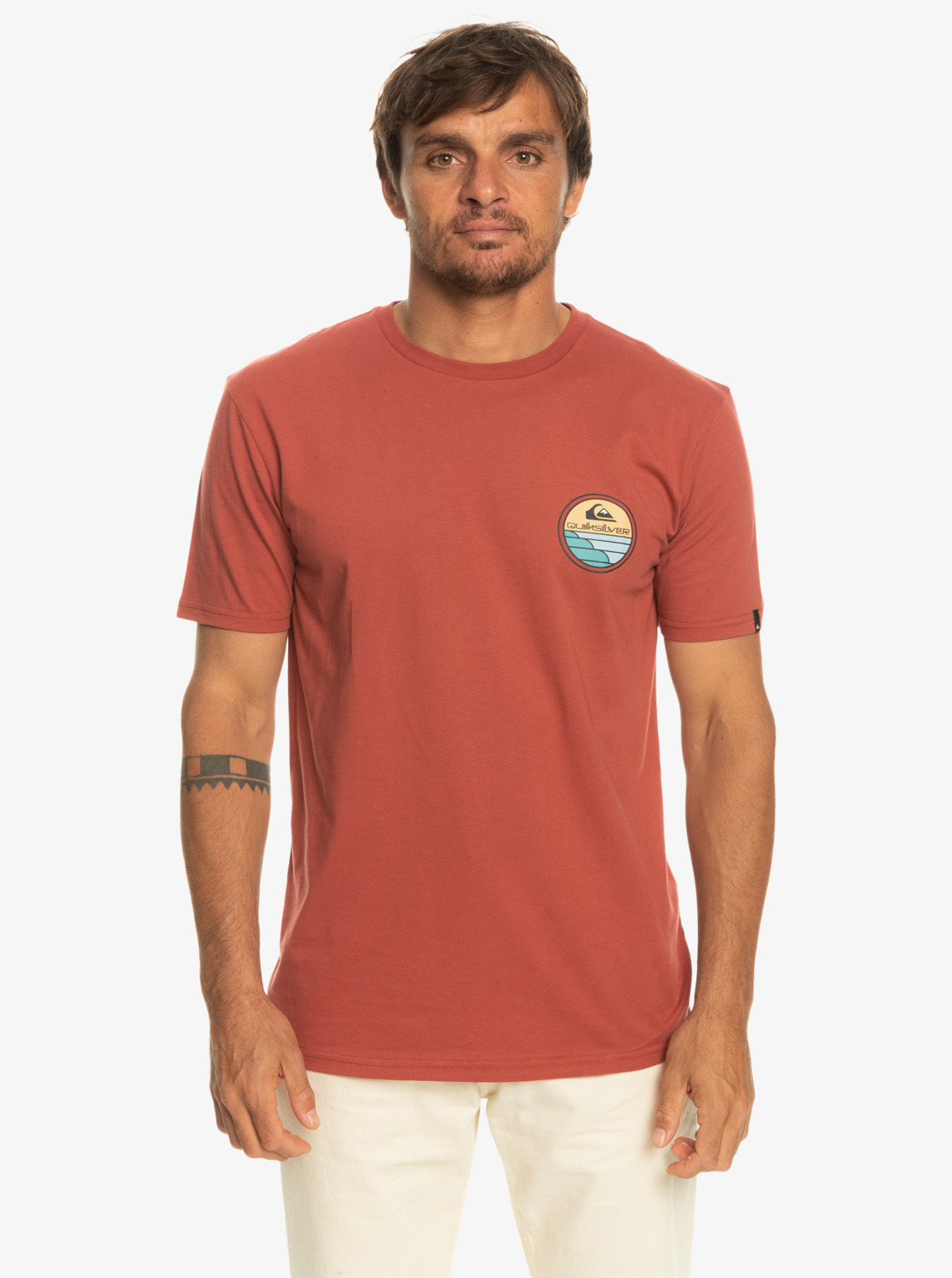 Quiksilver tričko Scenic Journey Ss marsala Velikost: XXL