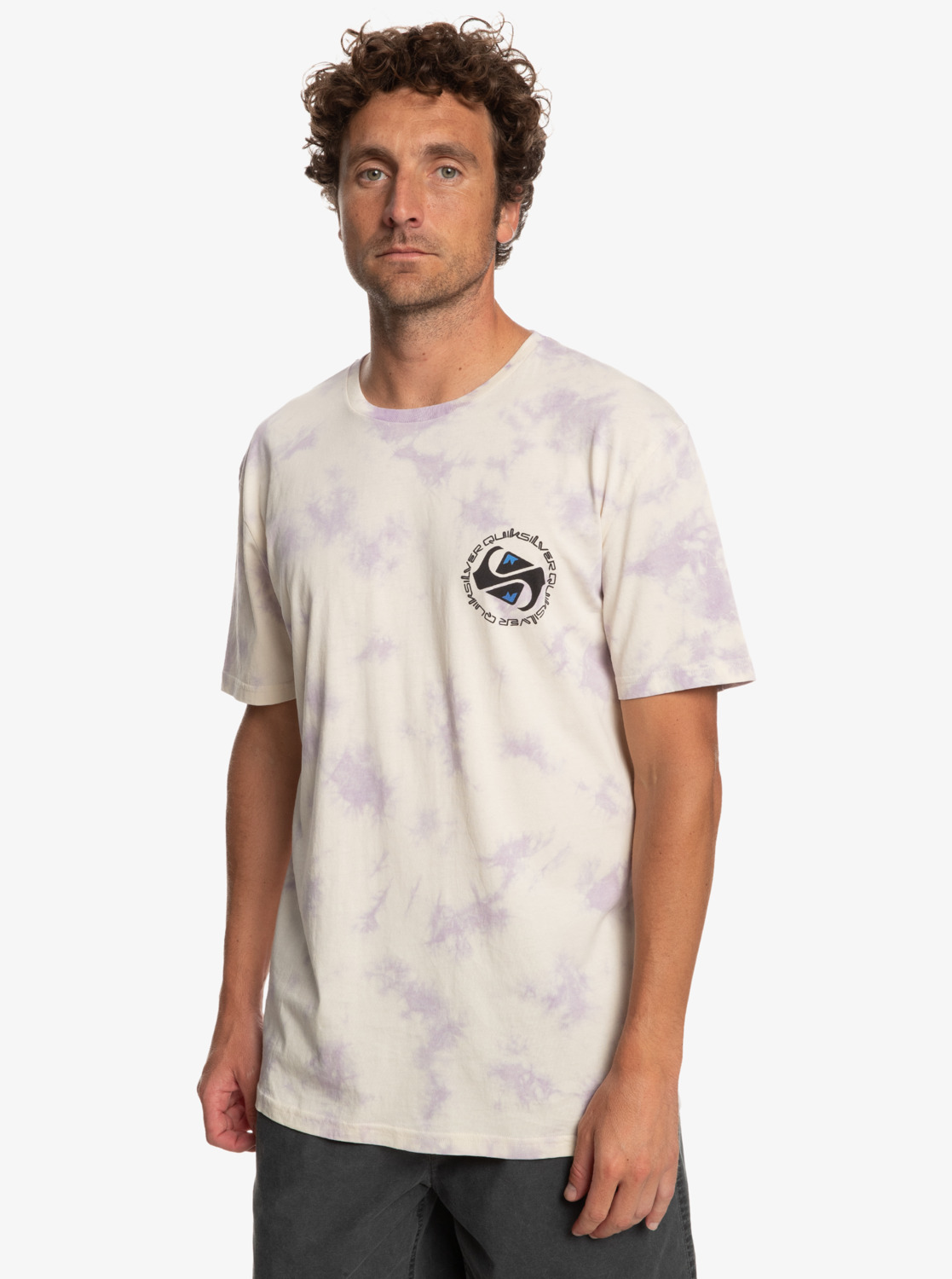 Quiksilver tričko Omni Circle Ss birch Velikost: L
