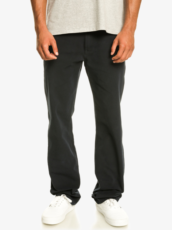 Quiksilver nohavice Krandy 5 Pockets black Velikost: 38