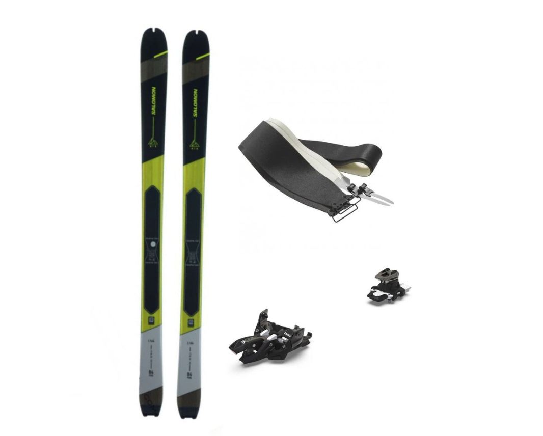 Set Salomon Mtn 84 Pure 22/23 + Marker Alpinist 10 + Skins Pure Veľkosť: 164