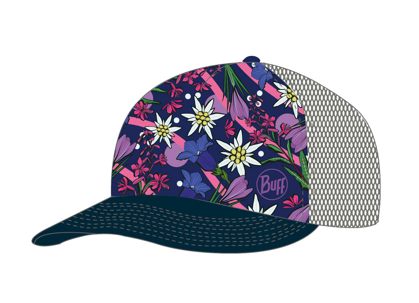 Buff šiltovka Trucker Cap Flowers Velikost: UNI