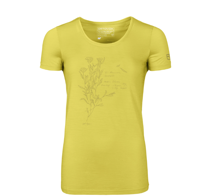 Ortovox tričko 120 Cool Tec Sweet Alison Ts W dirty daisy Velikost: XS