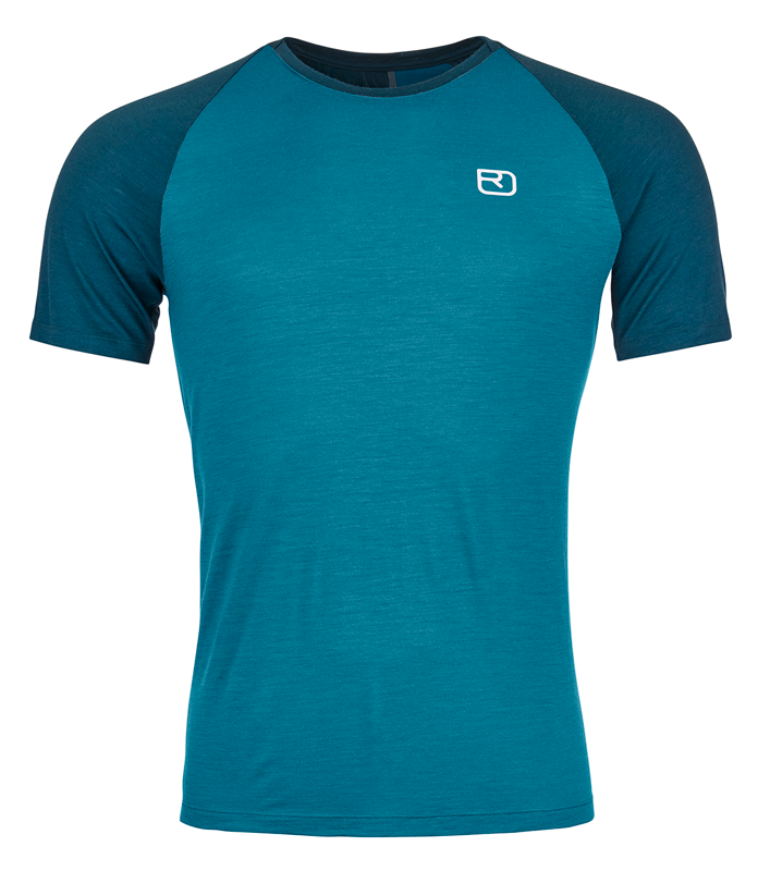 Ortovox tričko 120 Tec Fast Mountain Ts M mountain blue Velikost: XL