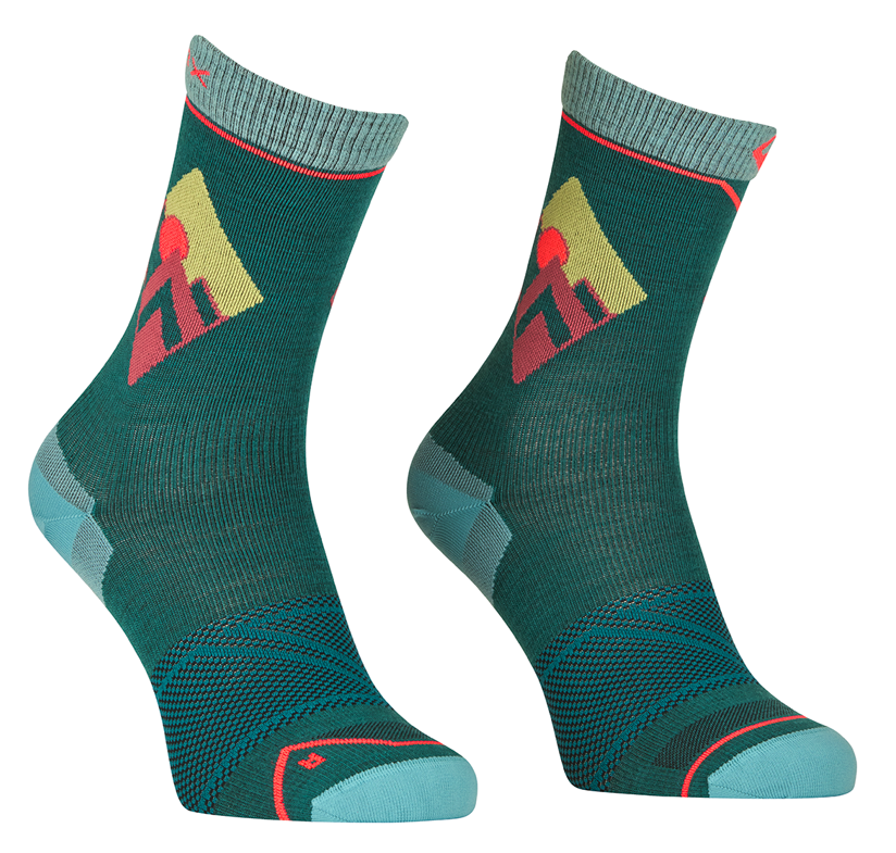 Ortovox ponožky Alpine Light Comp Mid Socks W pacific green Velikost: 39-41