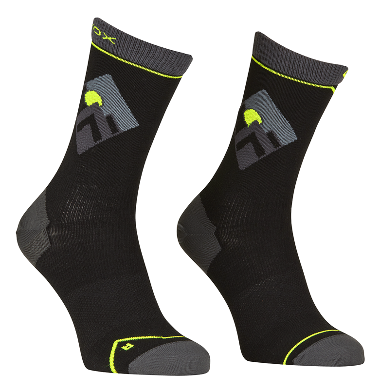 Ortovox ponožky Alpine Light Comp Mid Socks M black raven Velikost: 39-41