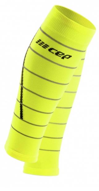 Cep návleky na lýtka Reflective neon yellow Velikost: II
