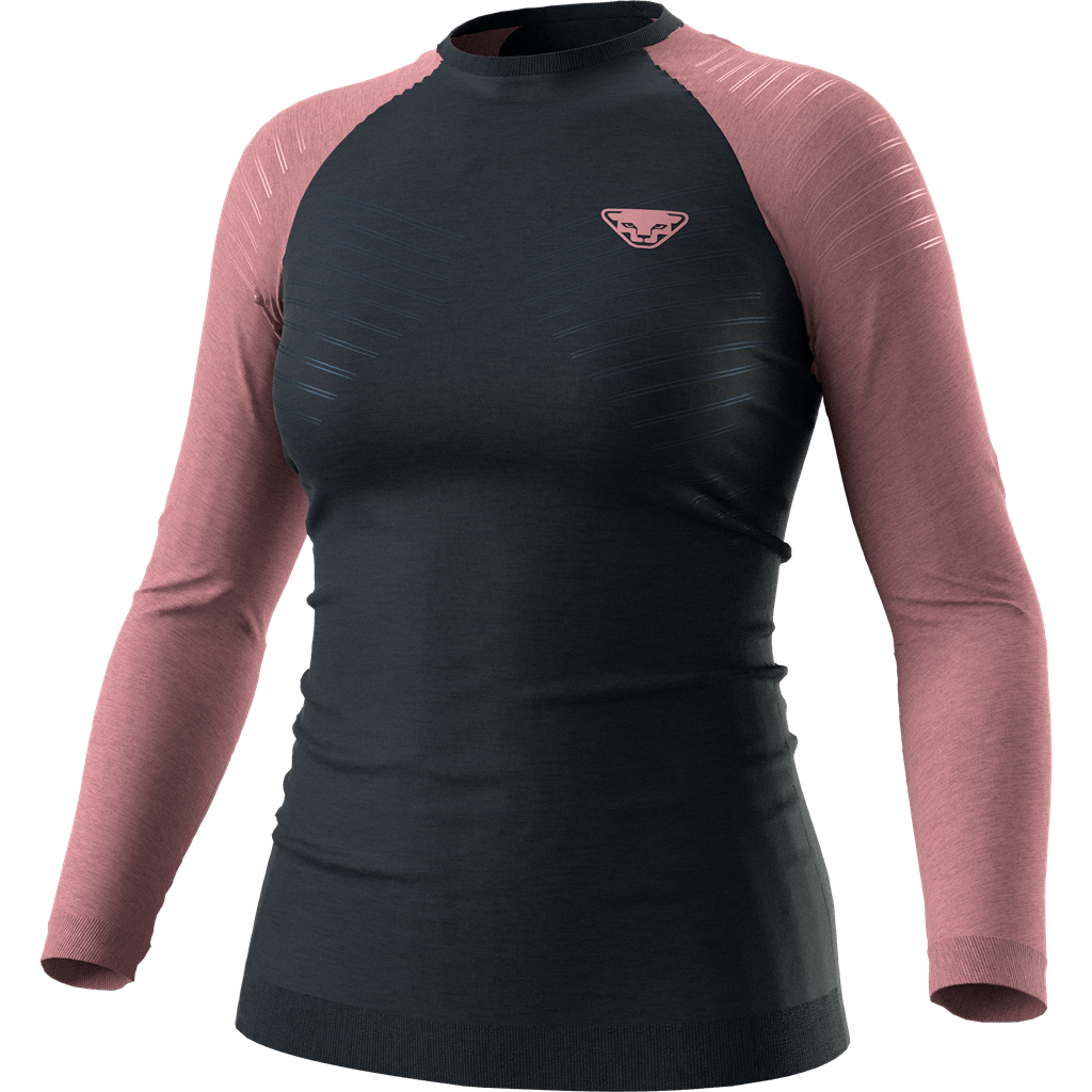 Dynafit tričko Tour Light Merino W Ls mokarosa Velikost: M