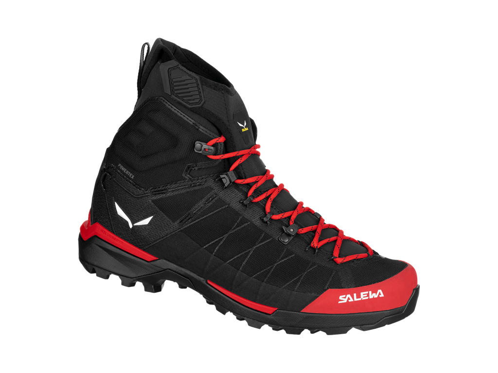 Salewa obuv Ortles Light Mid Ptx M flame black Veľkosť EU: 45