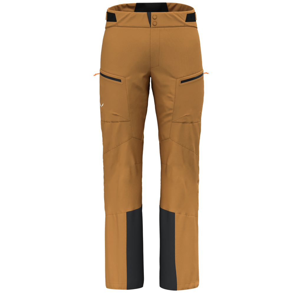 Salewa nohavice Sella 3L Ptx M golden brown Velikost: 2XL