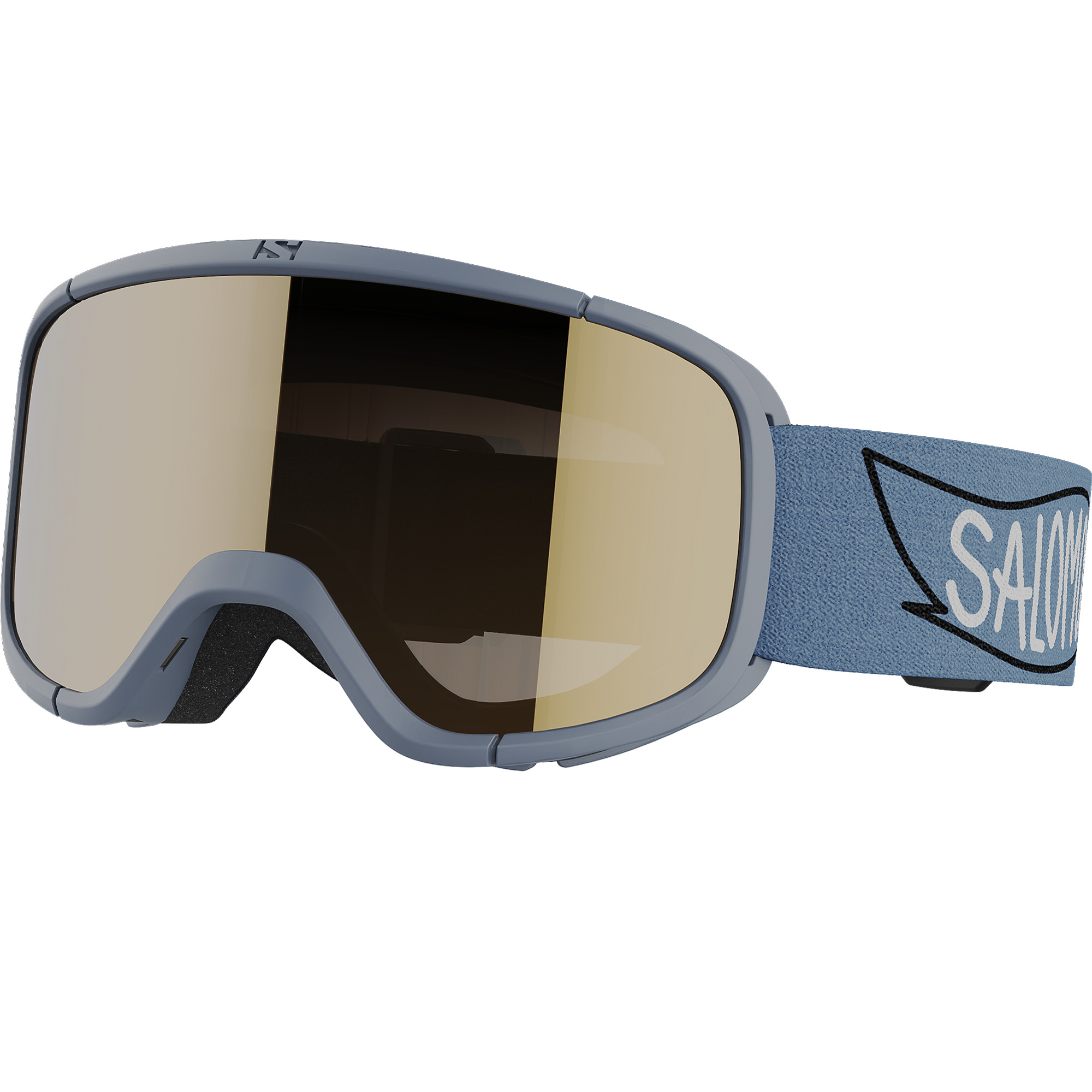 Salomon okuliare Rio Smoke 4 blue gold Velikost: UNI