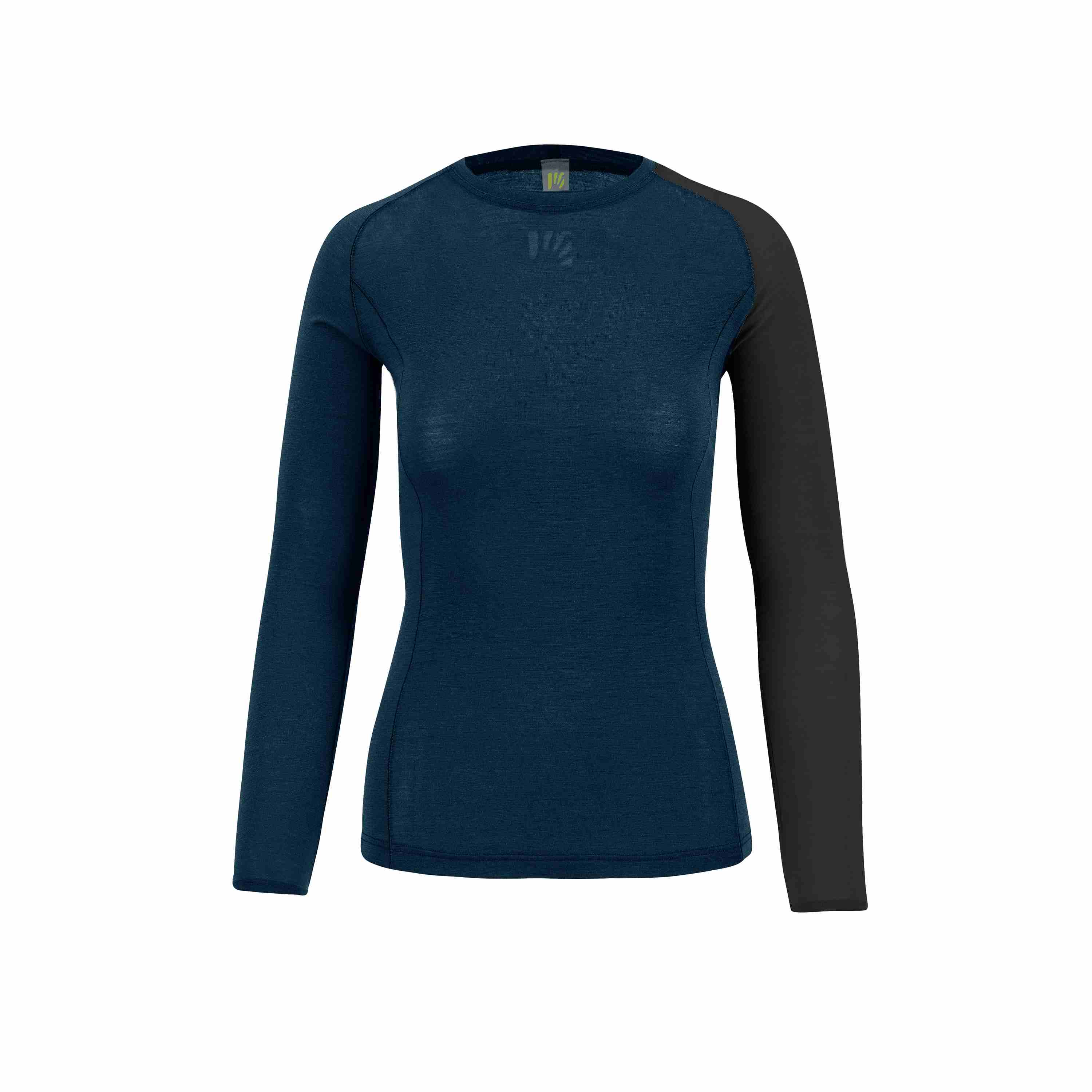 Karpos tričko Dinamico Merino 130 W Jersey LS midnigth black Velikost: XL