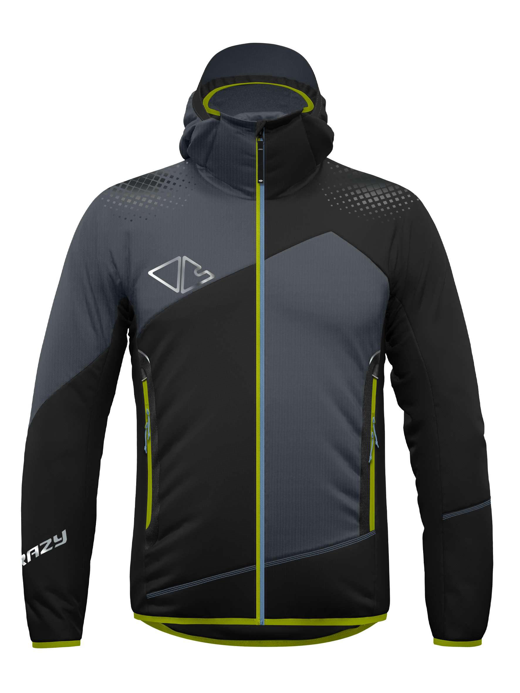 CRAZY IDEA Crazy bunda Neutron black Velikost: XL