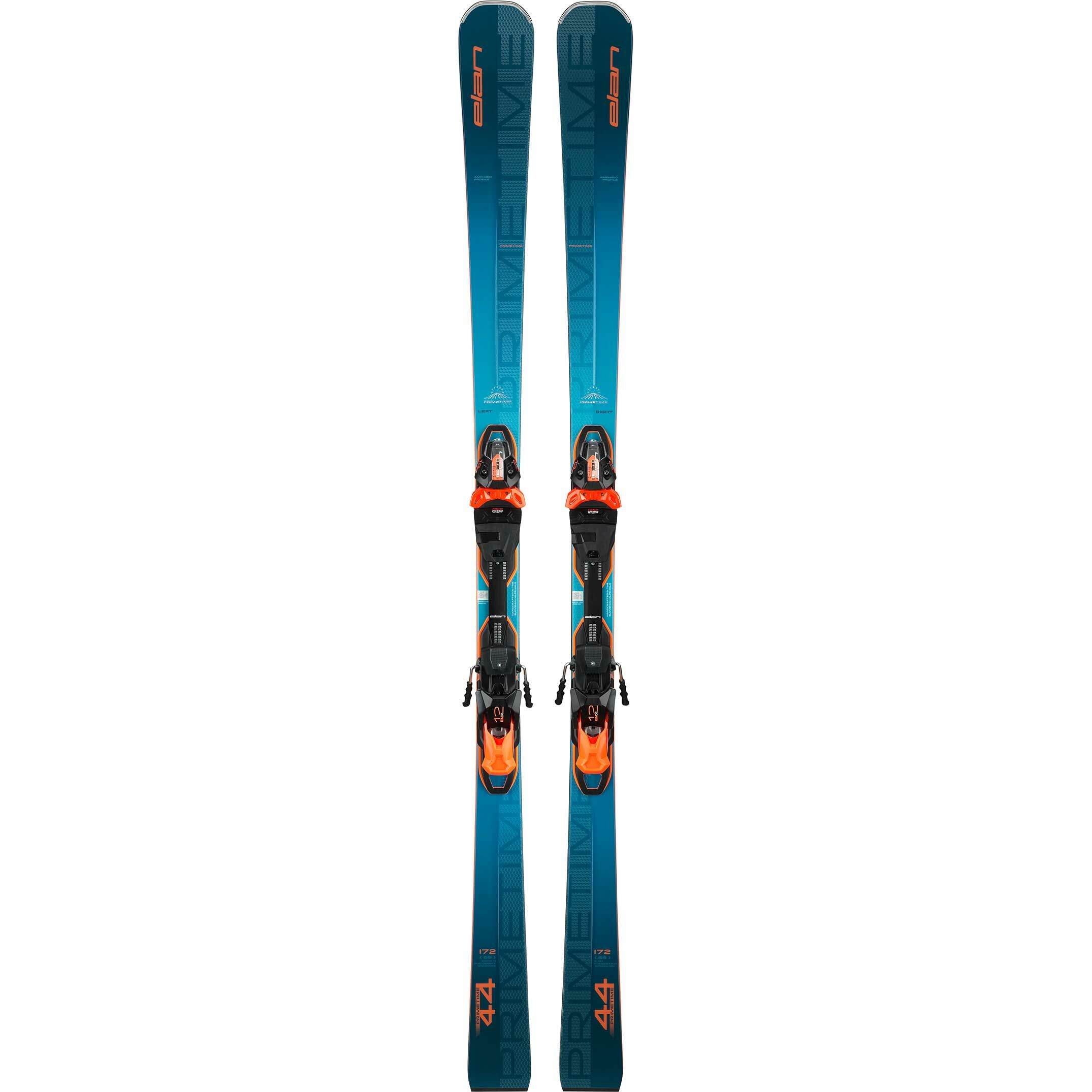 Elan lyže Primetime 44 Fx + Emx 12.0 blue orange 24/25 Velikost: 179