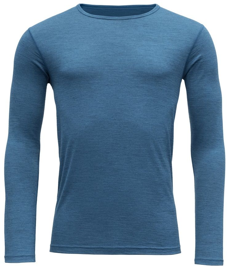 Devold tričko Breeze Merino 150 blue melange Velikost: M