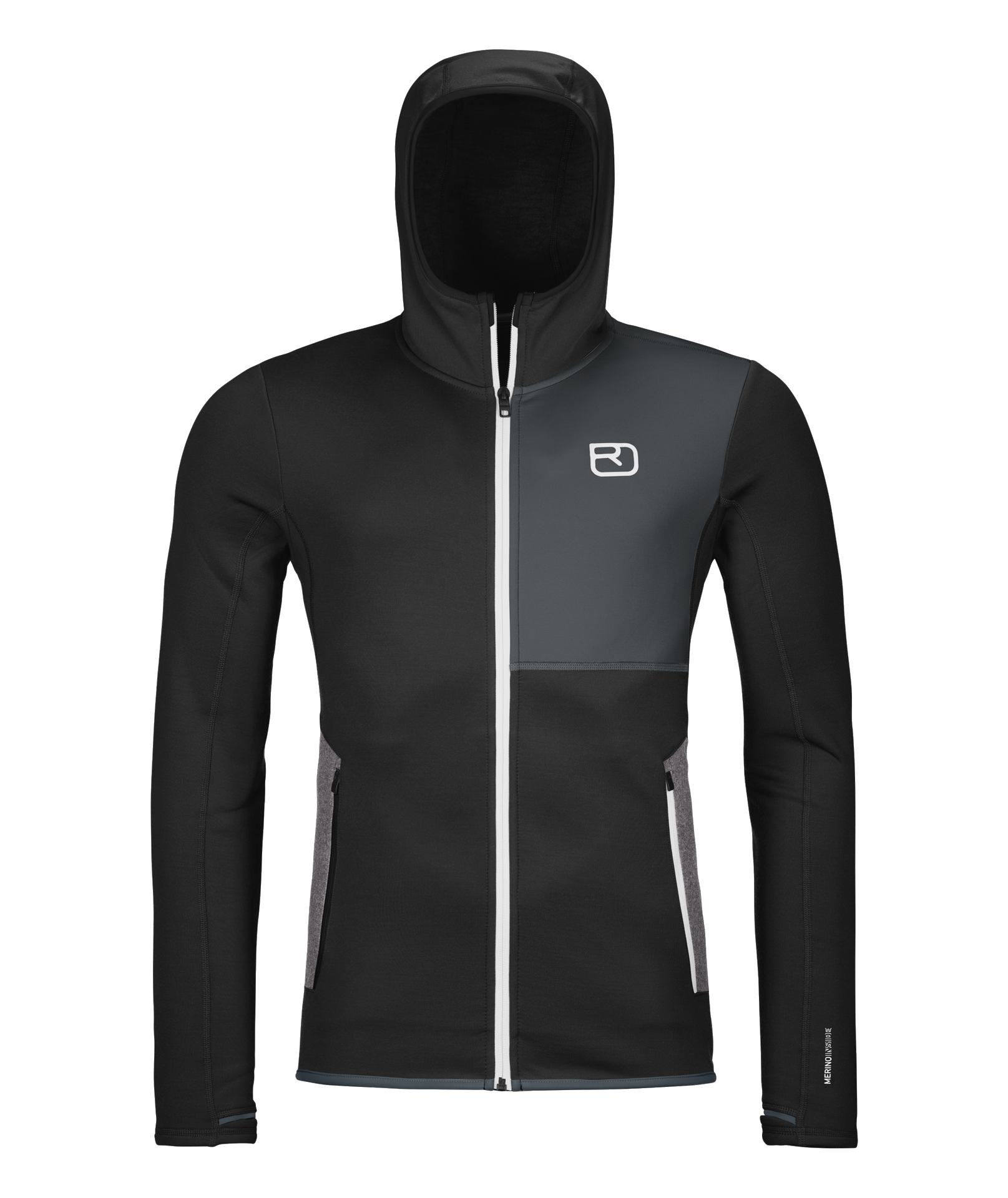 Ortovox mikina Fleece Hoody M black raven Velikost: XXL