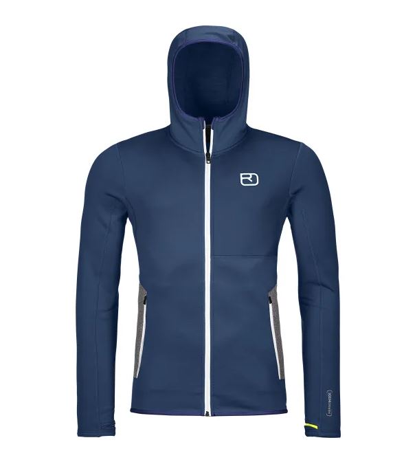 Ortovox mikina Fleece Hoody M deep ocean Velikost: L