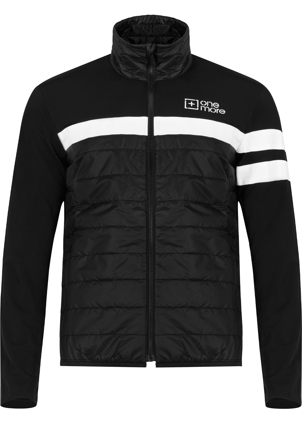 One More mikina Ultralight Sei Uno Uno black white Velikost: XXL
