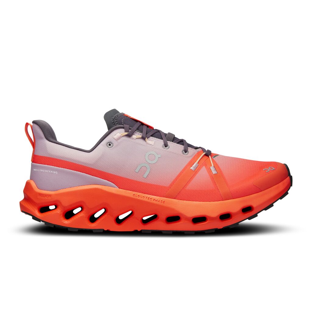 On Running obuv Cloudsurfer Trail WP mauve flame Velikost: 46