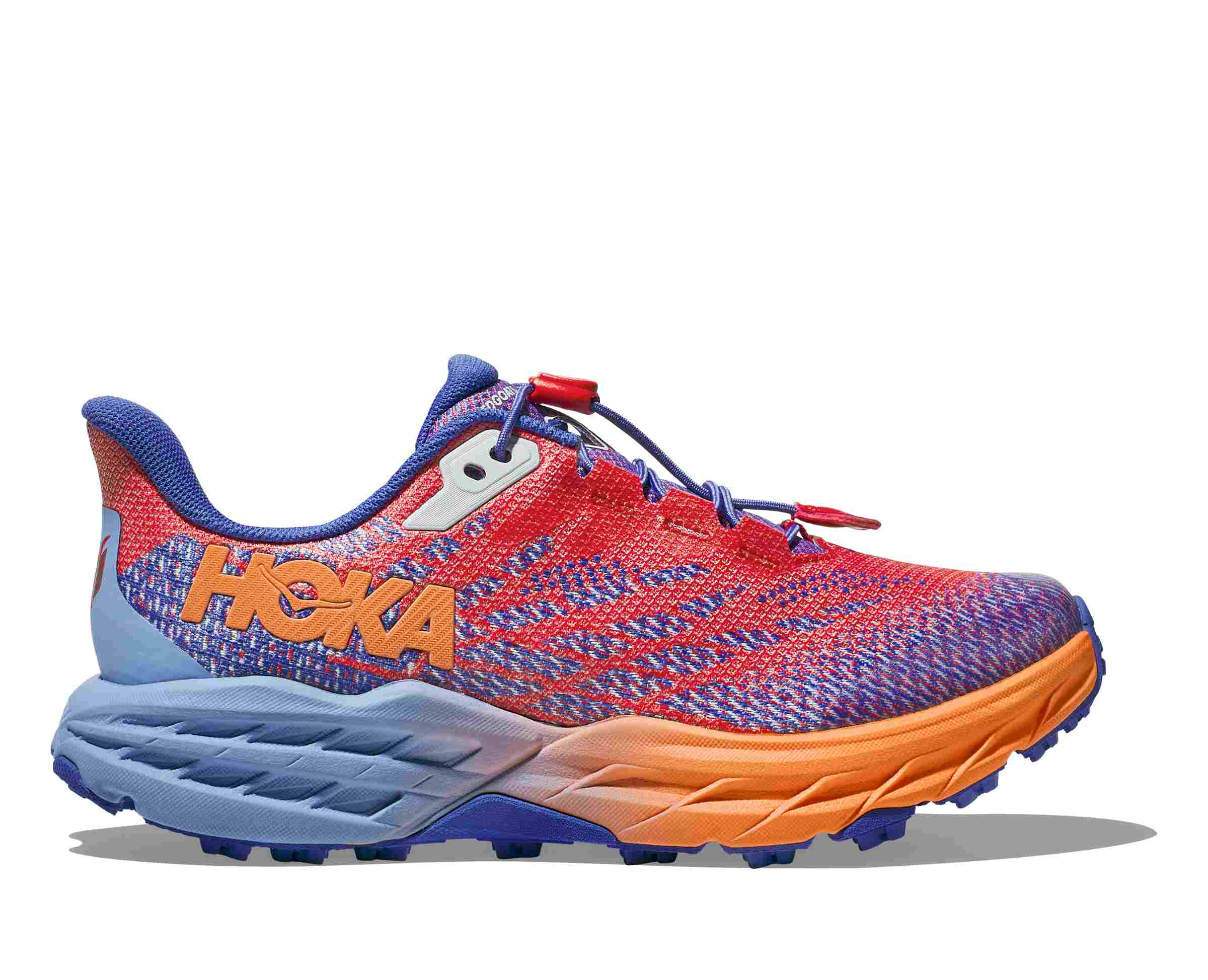 Hoka One One obuv Speedgoat 5 Youth cerise stellar blue Velikost: 6