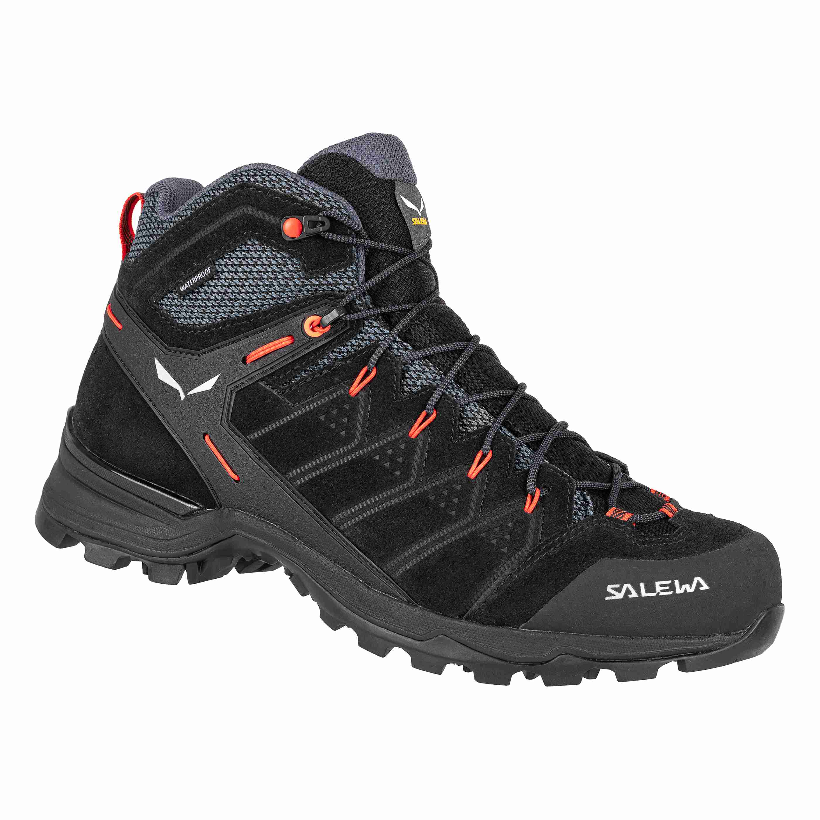 Salewa obuv Alp Mate Mid Ptx M black out fluo orange Velikost: 9.5