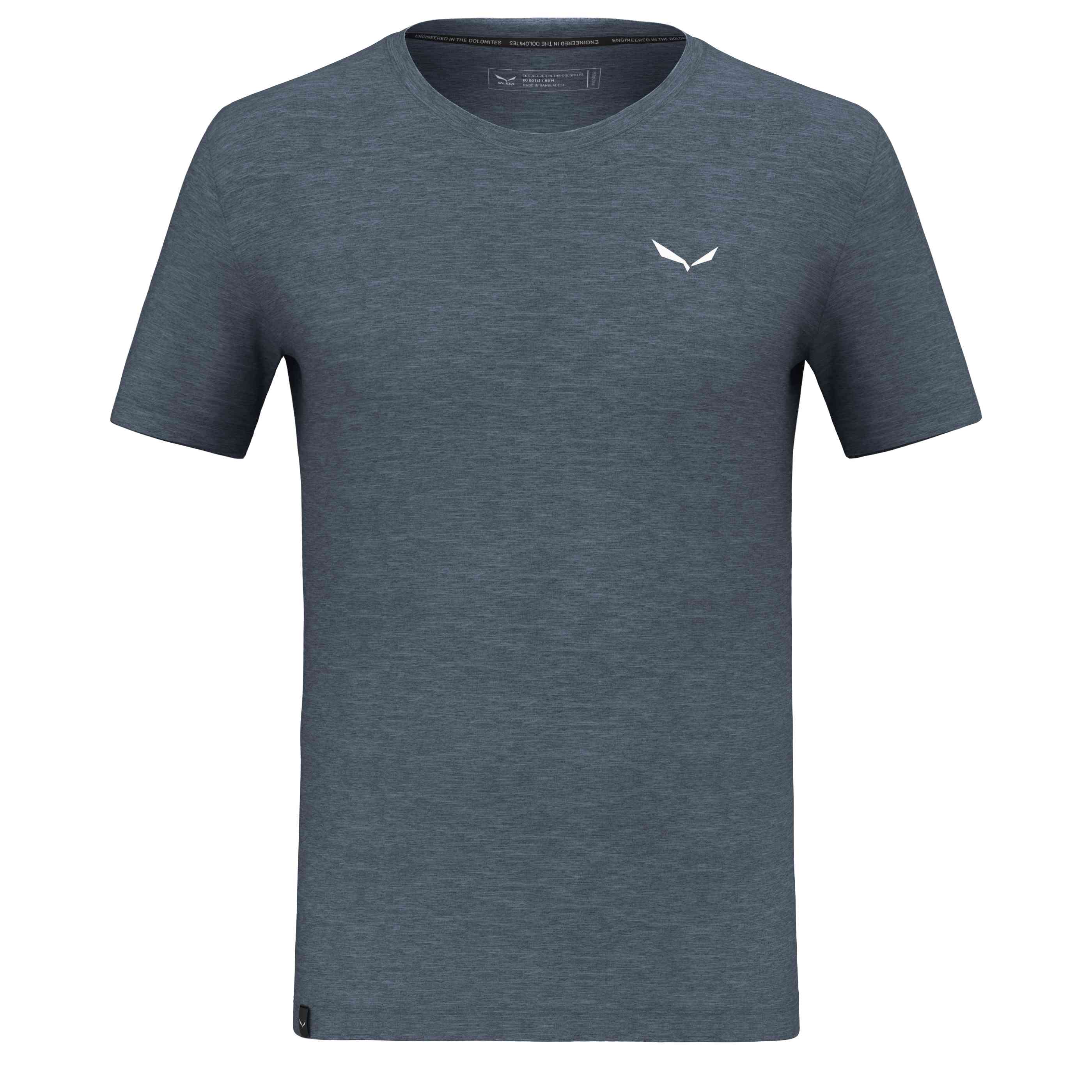 Salewa tričko Eagle Minilogo Merino M java blue Velikost: 2XL
