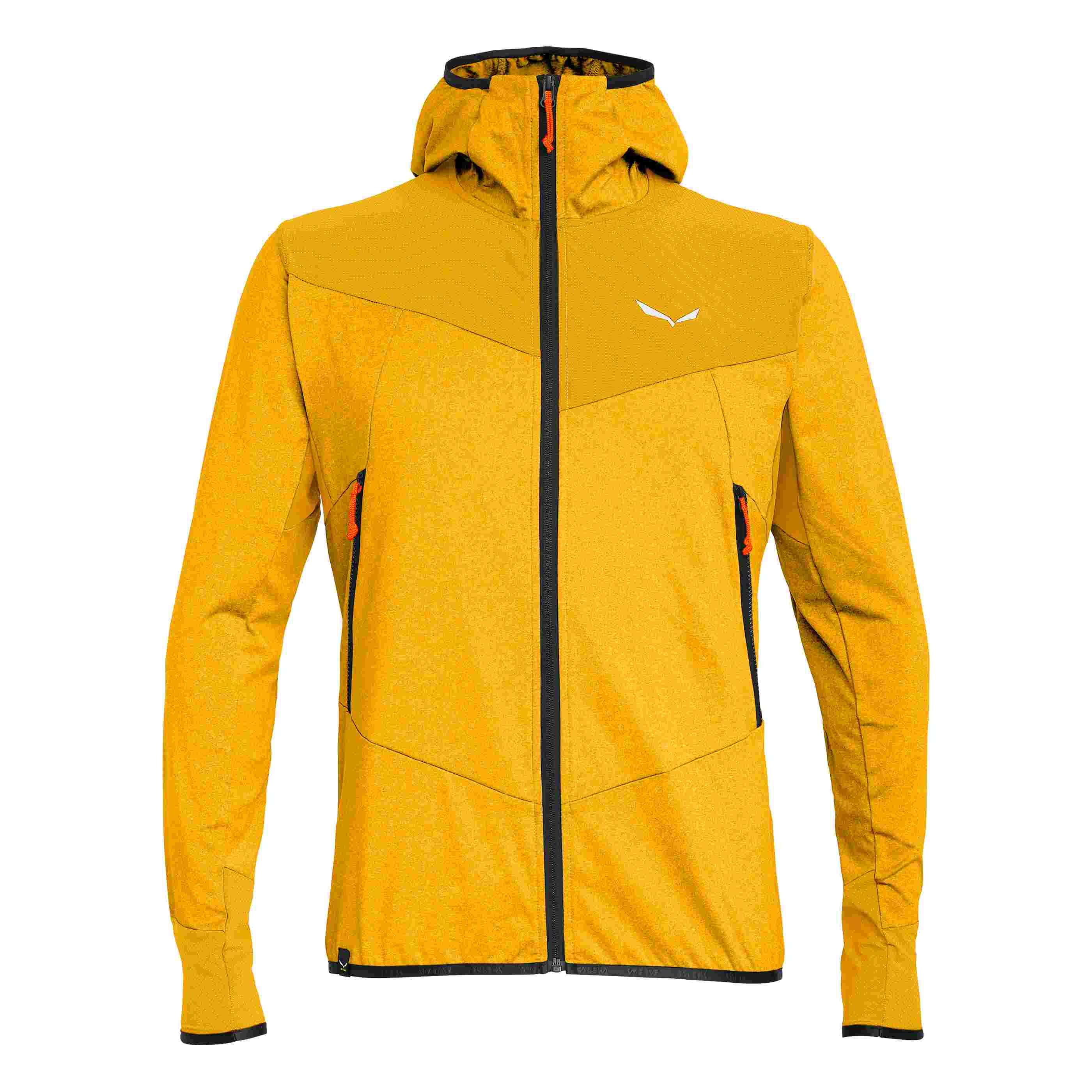 Salewa mikina Agner Hybrid Pl/Dst M gold melange Velikost: XL