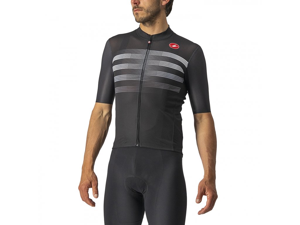 Castelli tričko Endurance Pro light black grey Velikost: 3XL