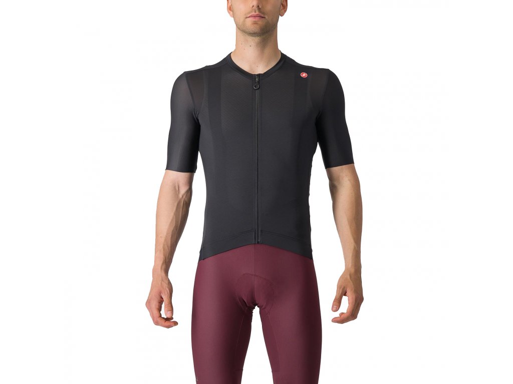 Castelli tričko Espresso light black dark gray Velikost: XXL