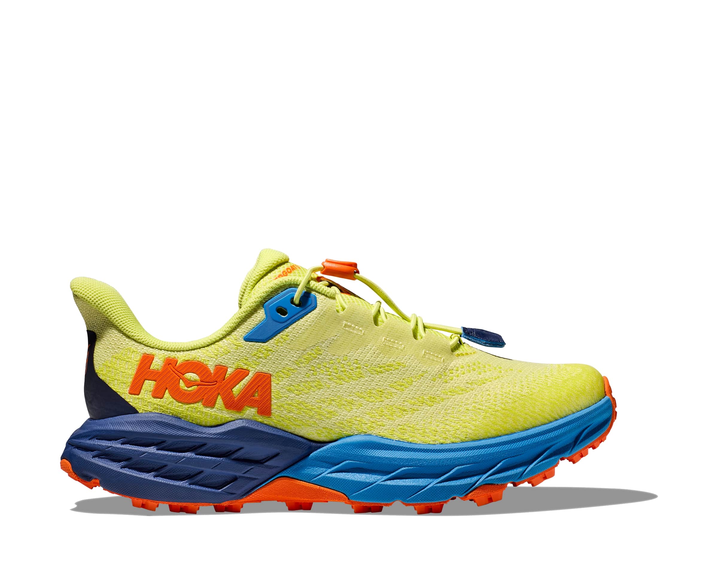 Hoka One One obuv Speedgoat 5 Youth citrus glow vibrant orange Velikost: 7