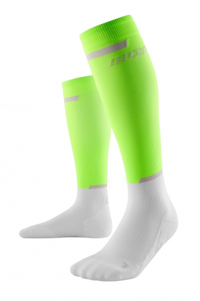 Cep bežecké podkolienky 4.0 green white Velikost: III