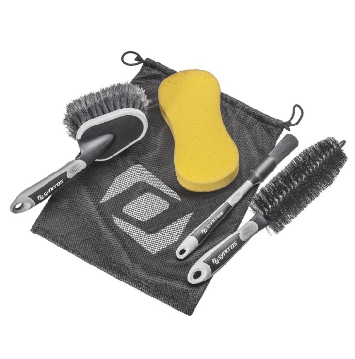 Syncros sada Sponge and Brush Kit black Velikost: UNI
