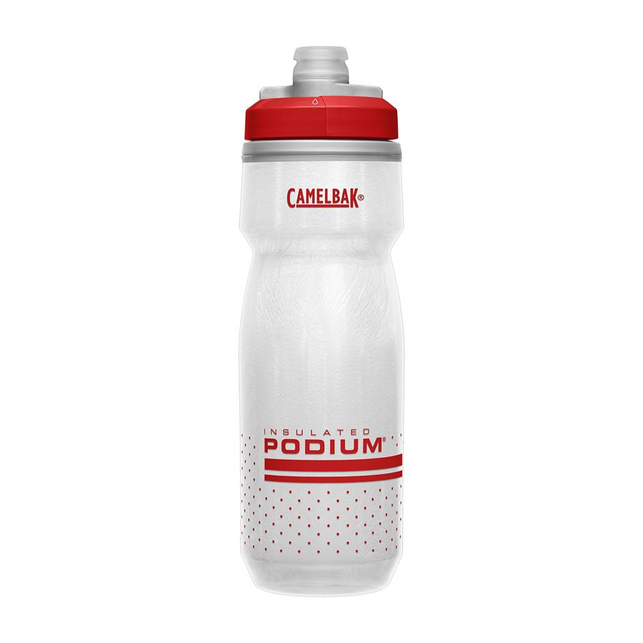 Camelbak fľaša Podium Chill 0,62l red white Velikost: 620ML