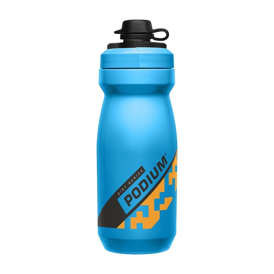 Camelbak fľaša Podium Dirt Series 0,62l blue orange Velikost: 620ML