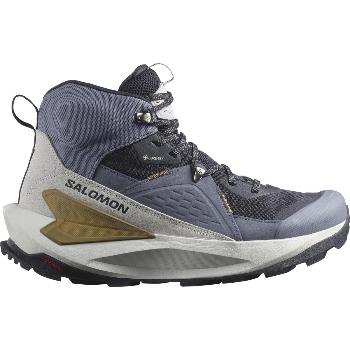Salomon obuv Elixir Mid Gtx dark navy grisaille gray violet Veľkosť EU: 47 1/3