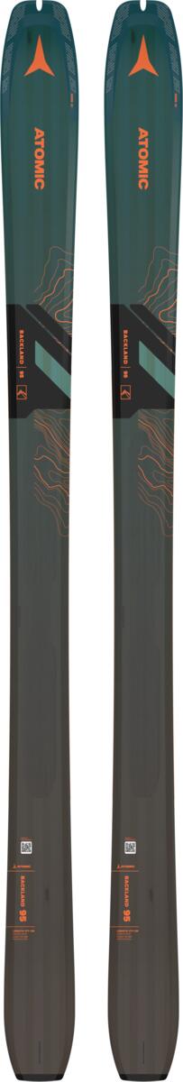 Atomic lyže N Backland 95 grey orange 24/25 Velikost: 177