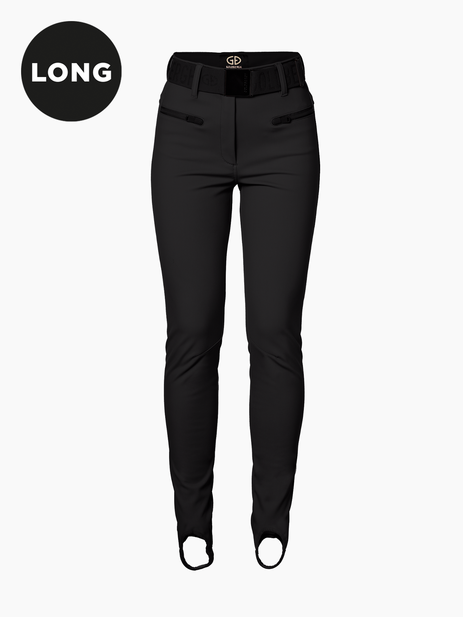 Goldbergh nohavice Paris Long Ski Pants black Velikost: 38