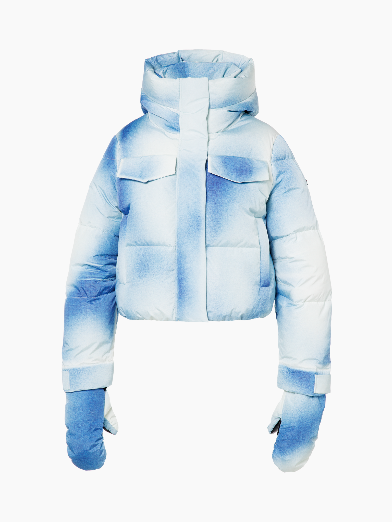 Goldbergh bunda Ciel Bleu Ski Jacket denim print Velikost: 34